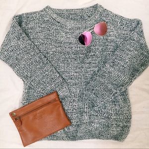 ‼️MOVING SALE‼️Gray knit sweater